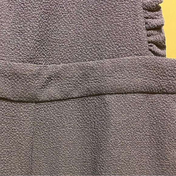 June & Hudson Ruffle Front Jumpsuit, Navy, Large, NWT​ - Picture 8 of 9